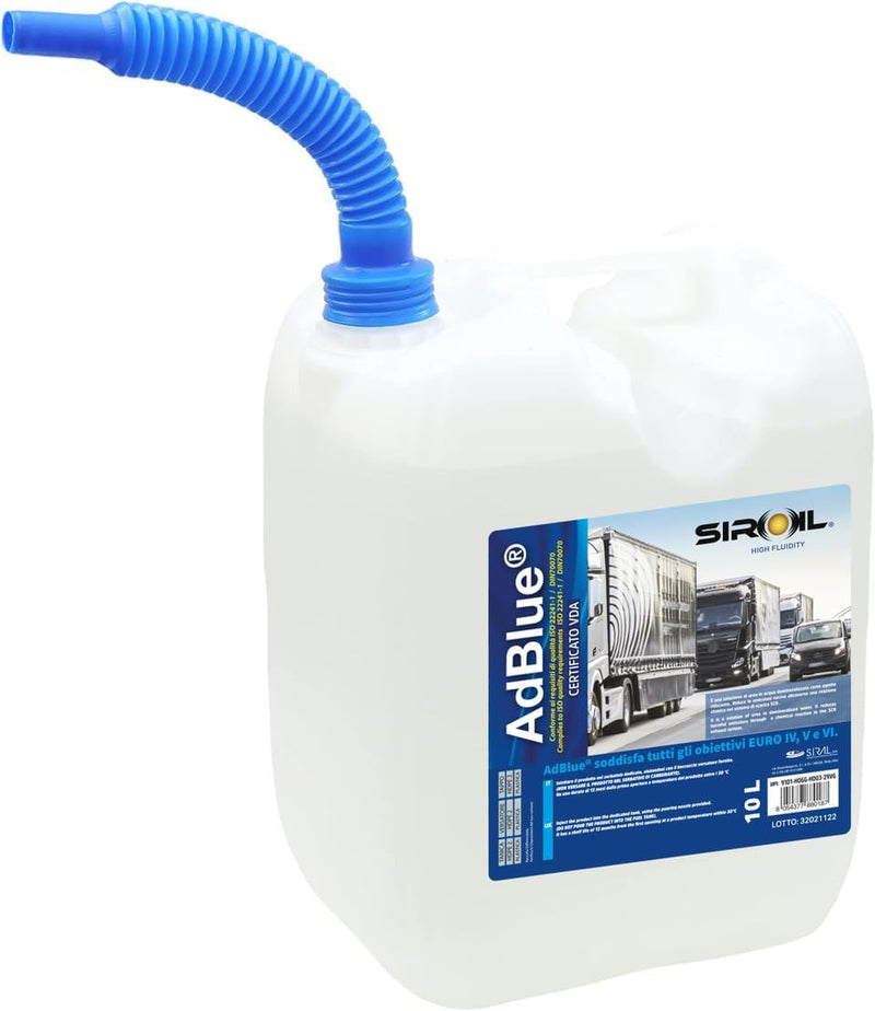 Additivo AdBlue Urea per Motori Diesel Euro 4 5 6 Motori Scr