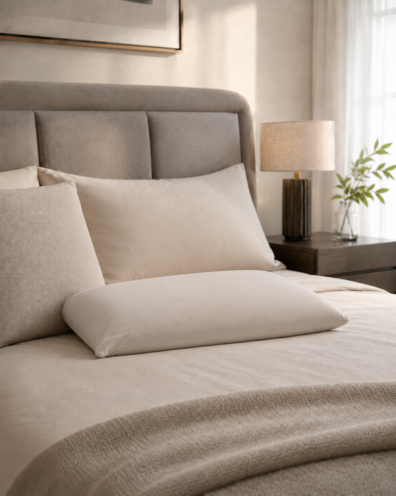 Guanciale in memory foam con federa Jersey