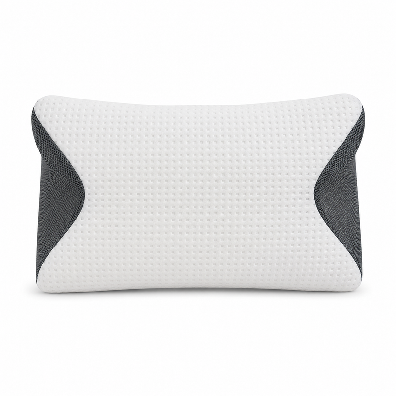 Guanciale ergonomico ortocervicale in memory foam "Fly"