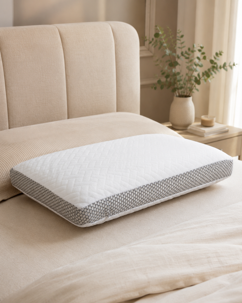 Guanciale in memory foam con federa AirSystem