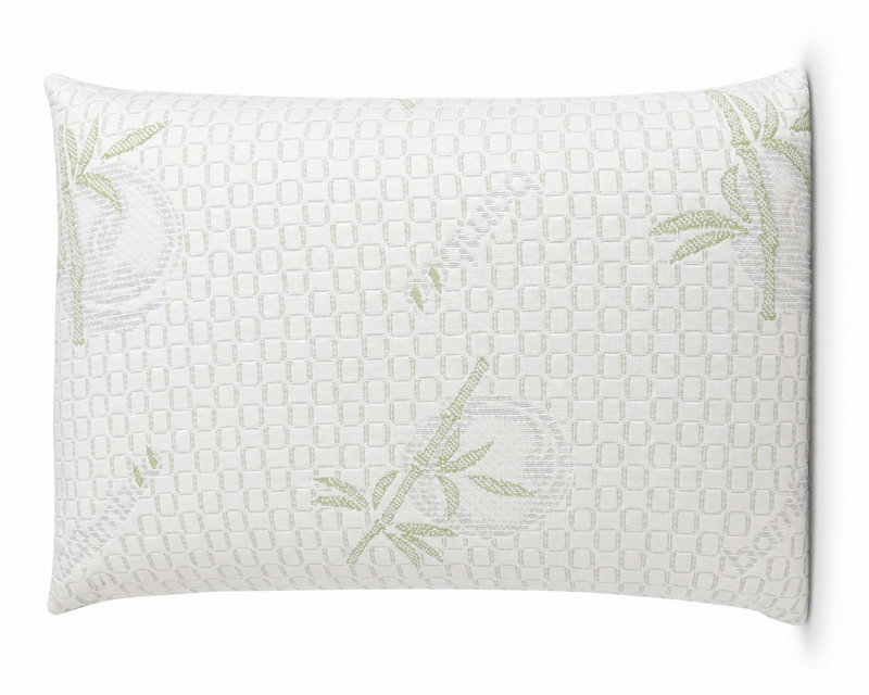 Guanciale in memory foam con federa Bamboo