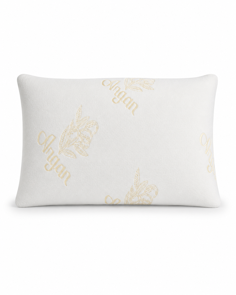 Guanciale in memory foam con federa Argan