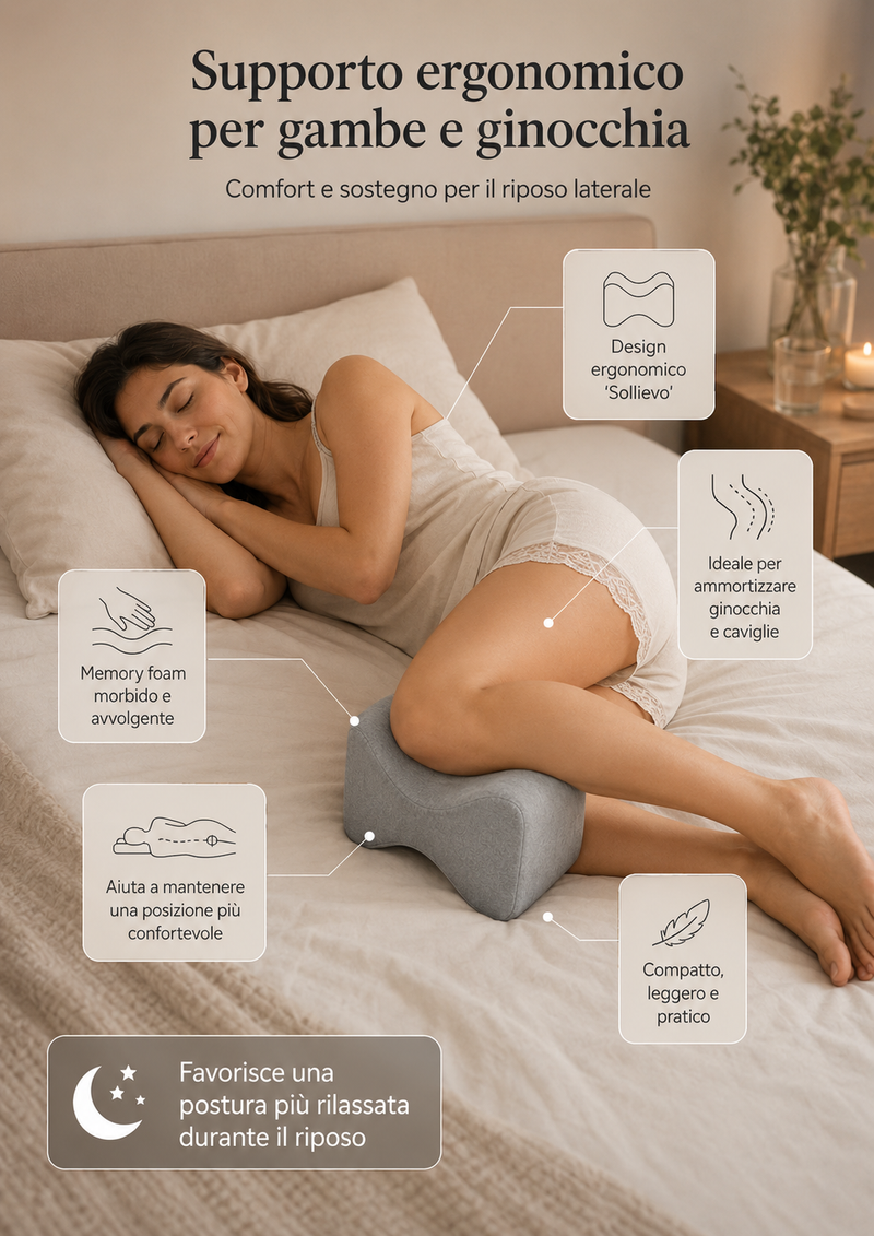 Cuscino Sollievo in memory foam