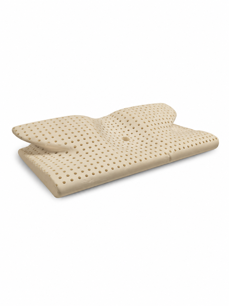 Guanciale forato ergonomico ortocervicale in memory foam "Fly"