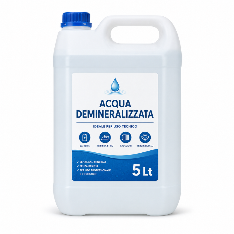 Acqua Demineralizzata 5Lt