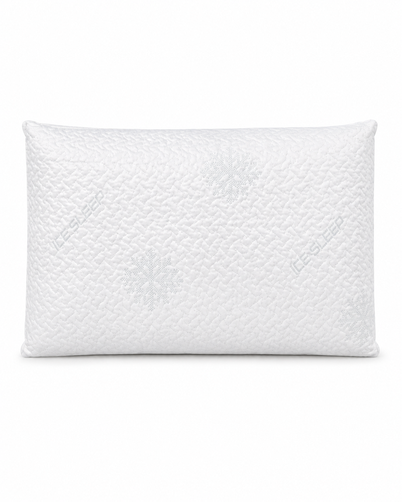 Guanciale in memory foam con federa Ice